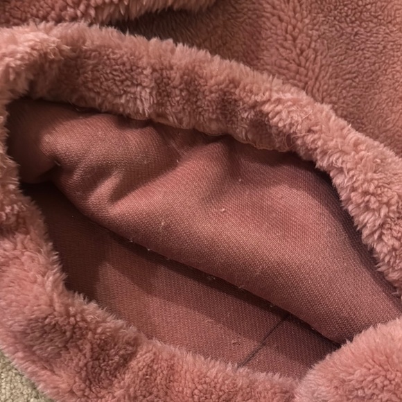 ASOS Pink Sherpa Casual Comfort - Picture 5 of 5